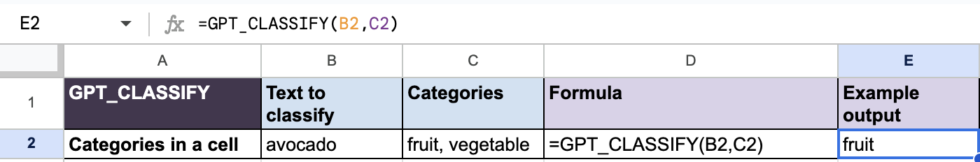 Classify 'avocado' according to categories: fruit, vegetable